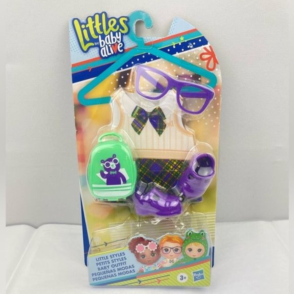 Baby Alive, Little Styles Ready for School Outfit for Littles Doll Clothing